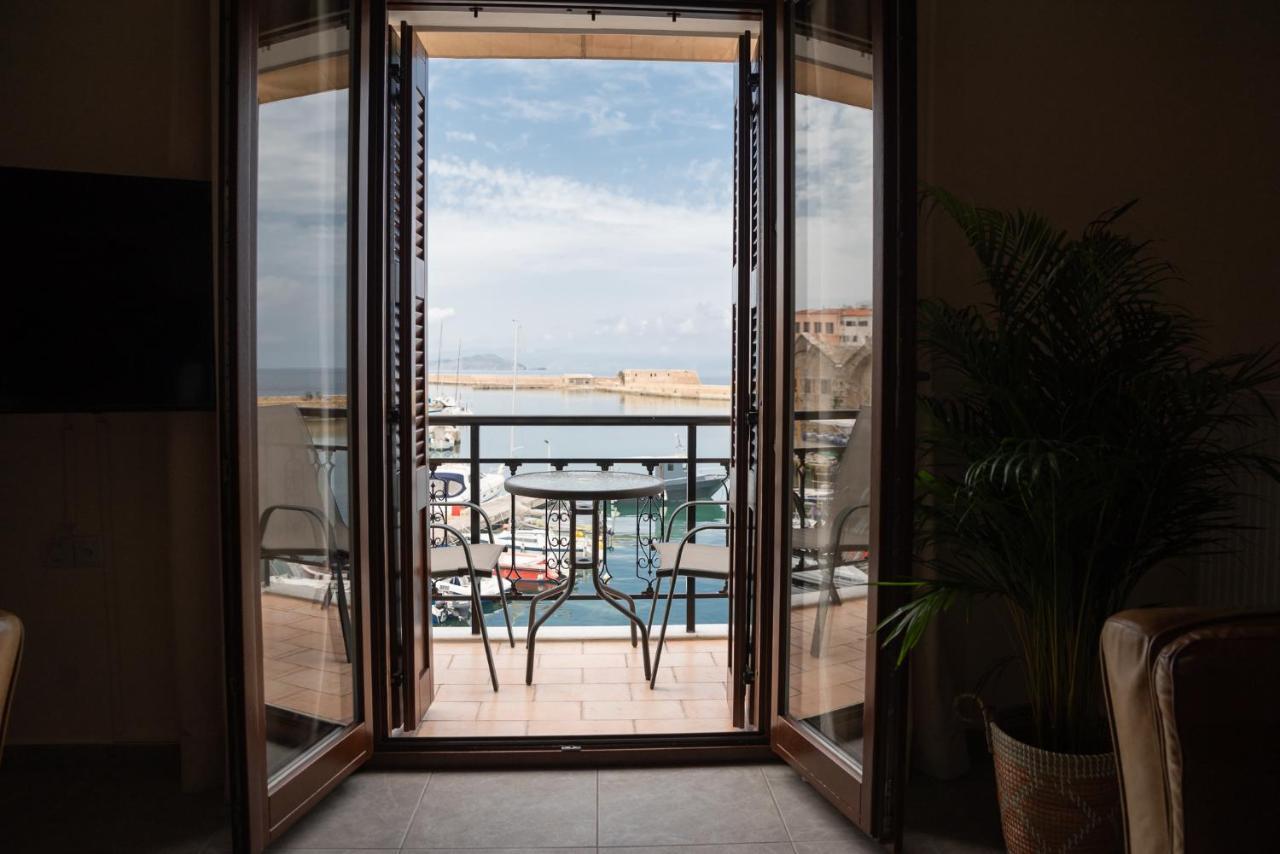 Destino Home Overlooking The Venetian Port Of Chania Hanya Dış mekan fotoğraf