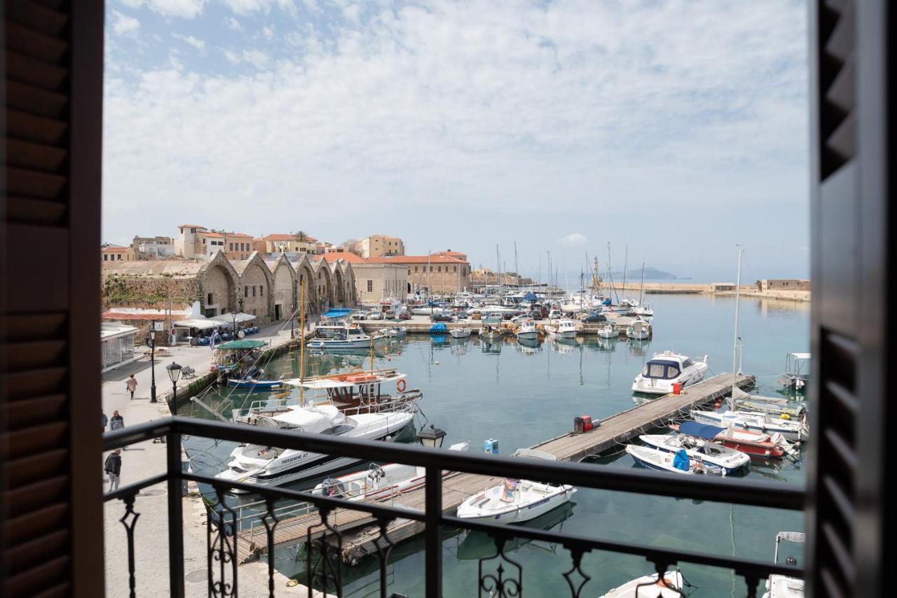 Destino Home Overlooking The Venetian Port Of Chania Hanya Dış mekan fotoğraf