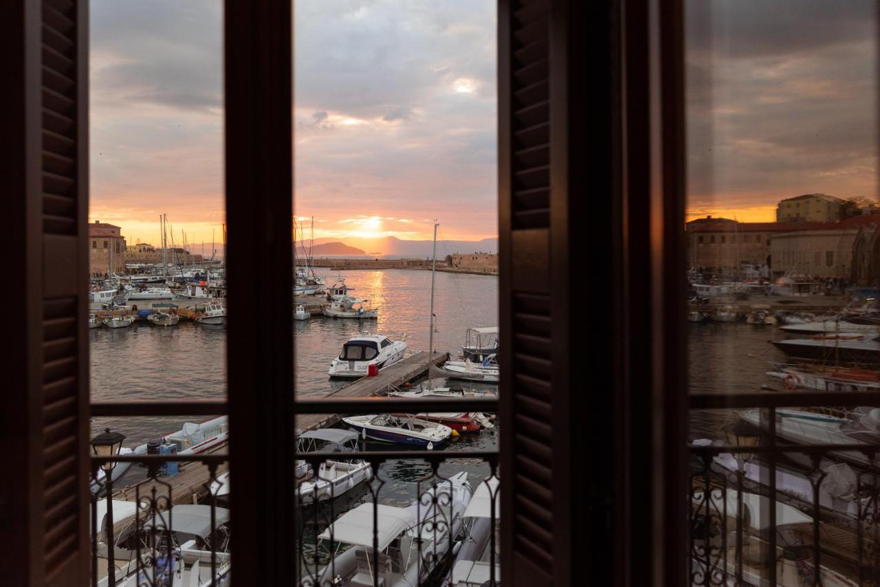 Destino Home Overlooking The Venetian Port Of Chania Hanya Dış mekan fotoğraf