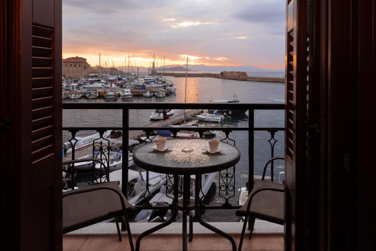 Destino Home Overlooking The Venetian Port Of Chania Hanya Dış mekan fotoğraf