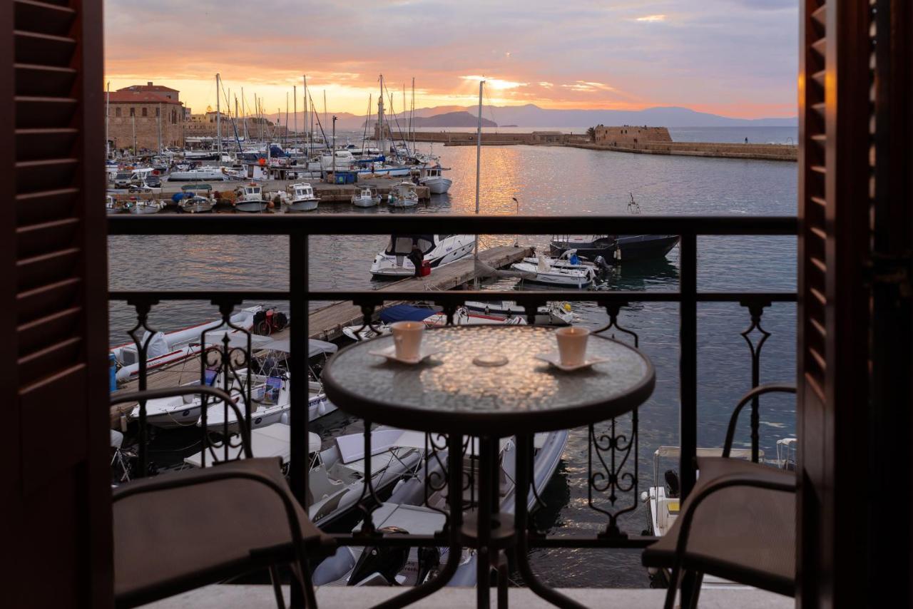 Destino Home Overlooking The Venetian Port Of Chania Hanya Dış mekan fotoğraf