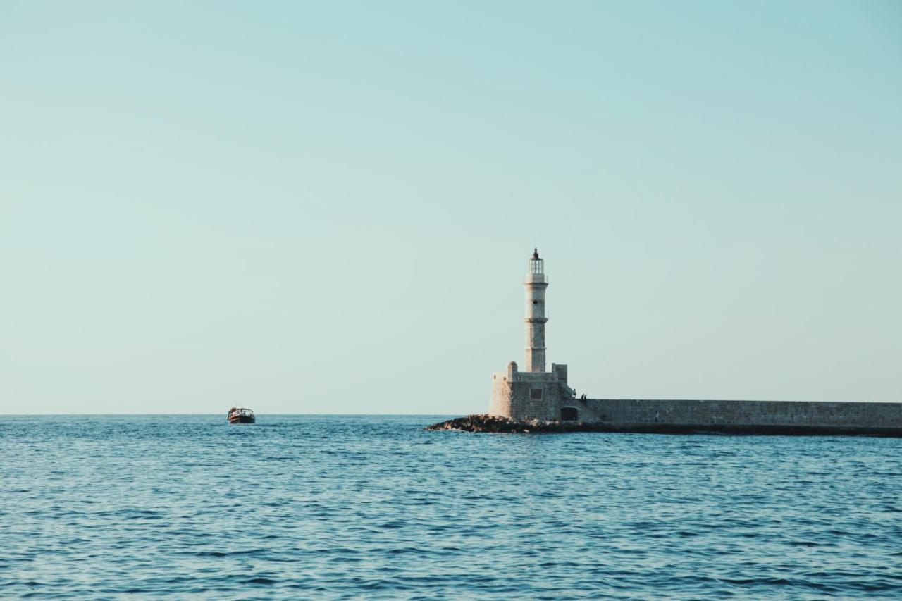 Destino Home Overlooking The Venetian Port Of Chania Hanya Dış mekan fotoğraf