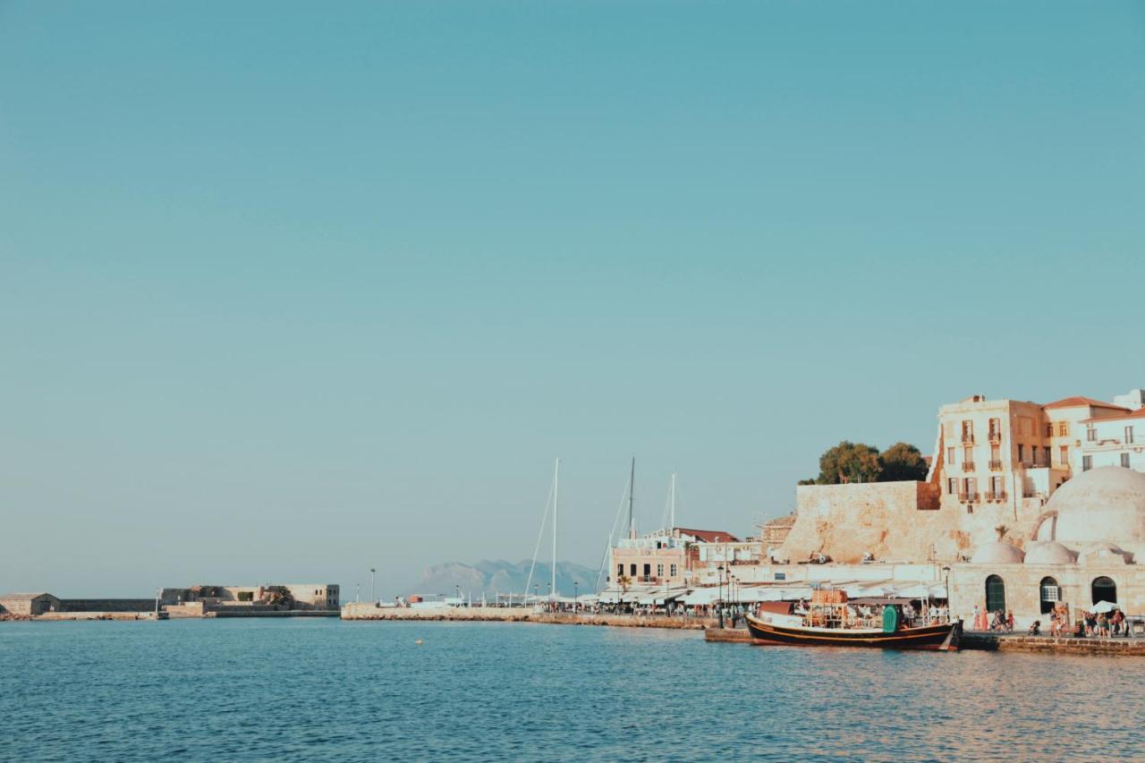 Destino Home Overlooking The Venetian Port Of Chania Hanya Dış mekan fotoğraf